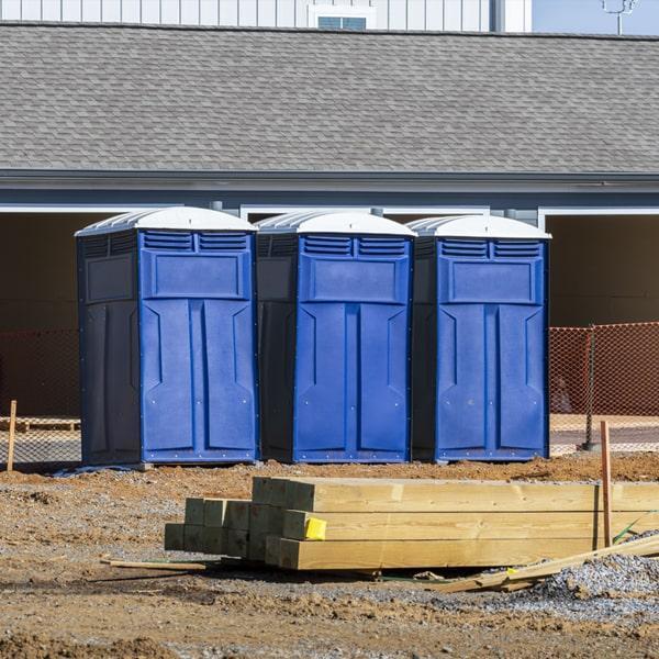 Heavy-duty construction site porta potty in Kennewick, Washington